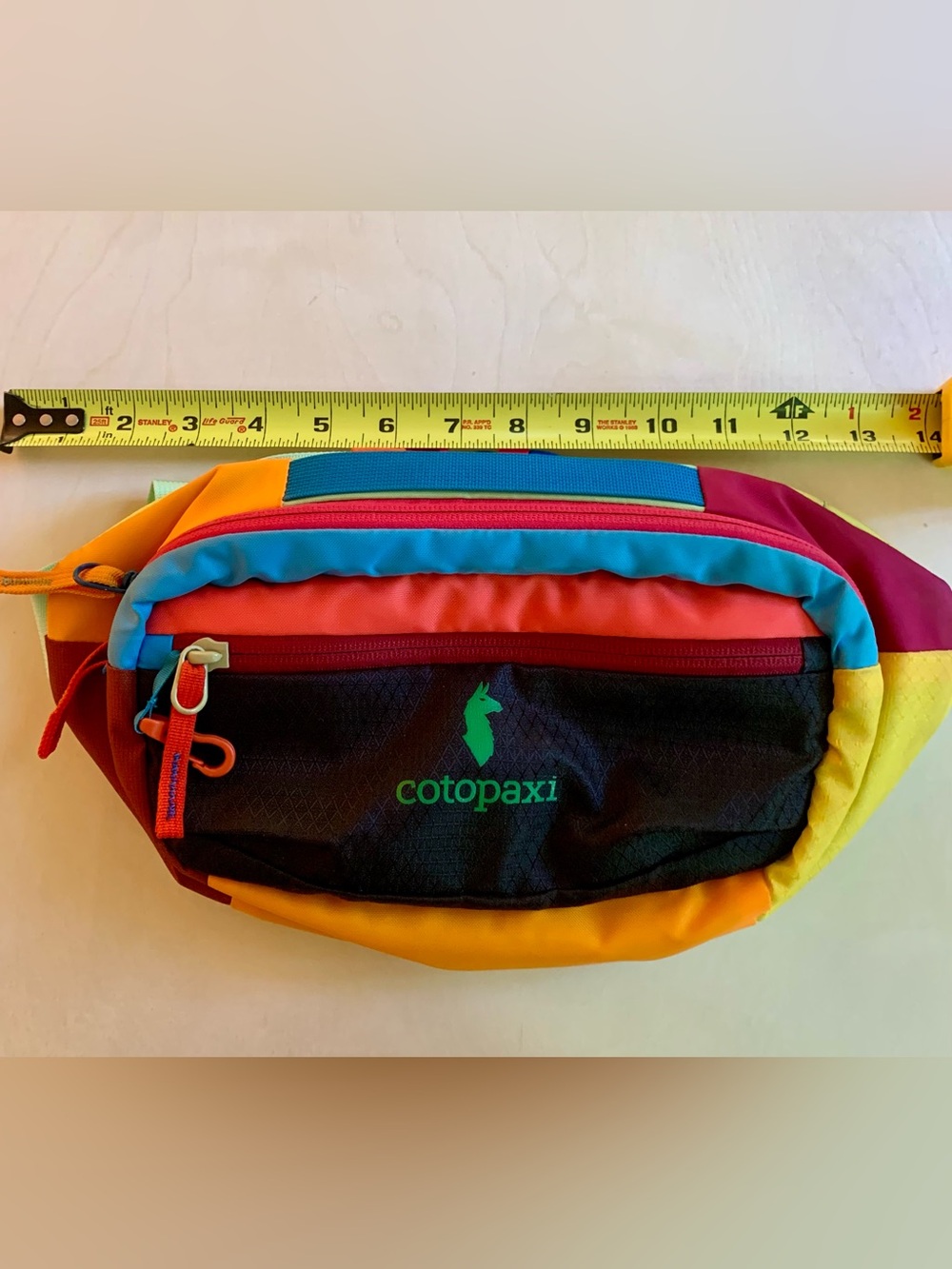 cotopaxi Multicolor Teal Red Orange Yellow Hip Pack - Picture 7 of 8